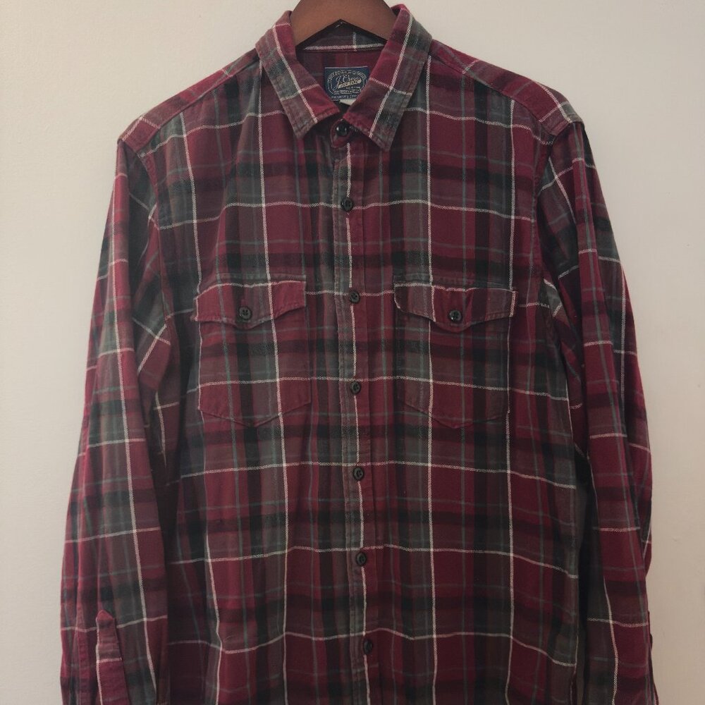 J Crew Men's Flannel Shirt